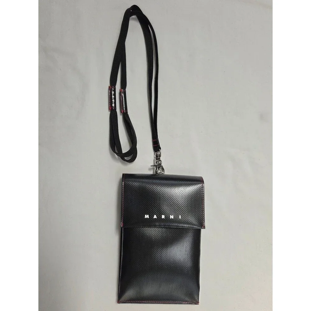 Marni Tribeca Phone Bag Black NWT